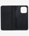 iPhone 15 Pro| Diary Case|ブラック
