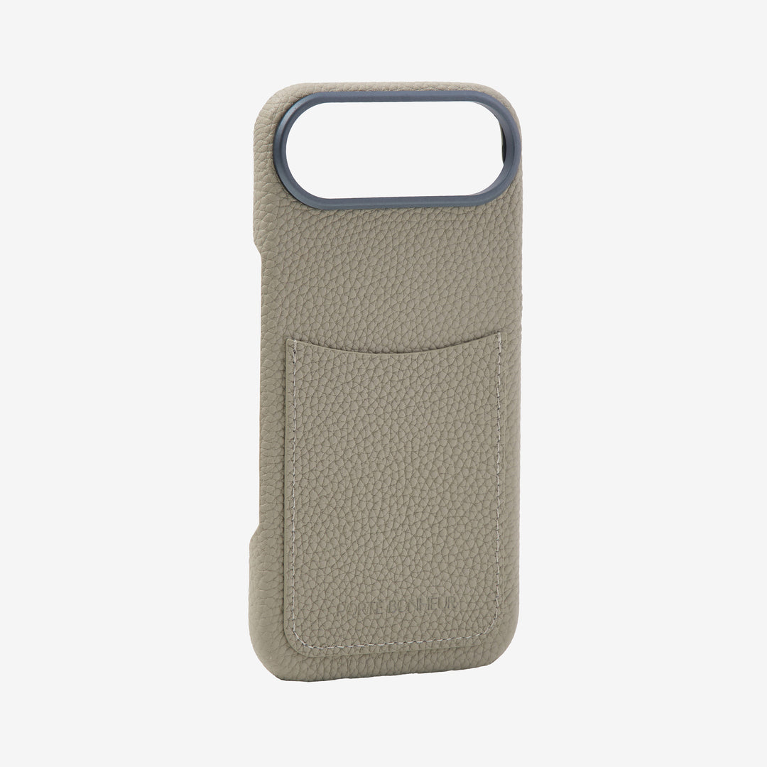iPhone 17 Air カード収納付き本革ケース｜ Back Cover Card Case