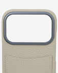 iPhone 17 Pro｜ Back Cover Card Case｜グレージュ