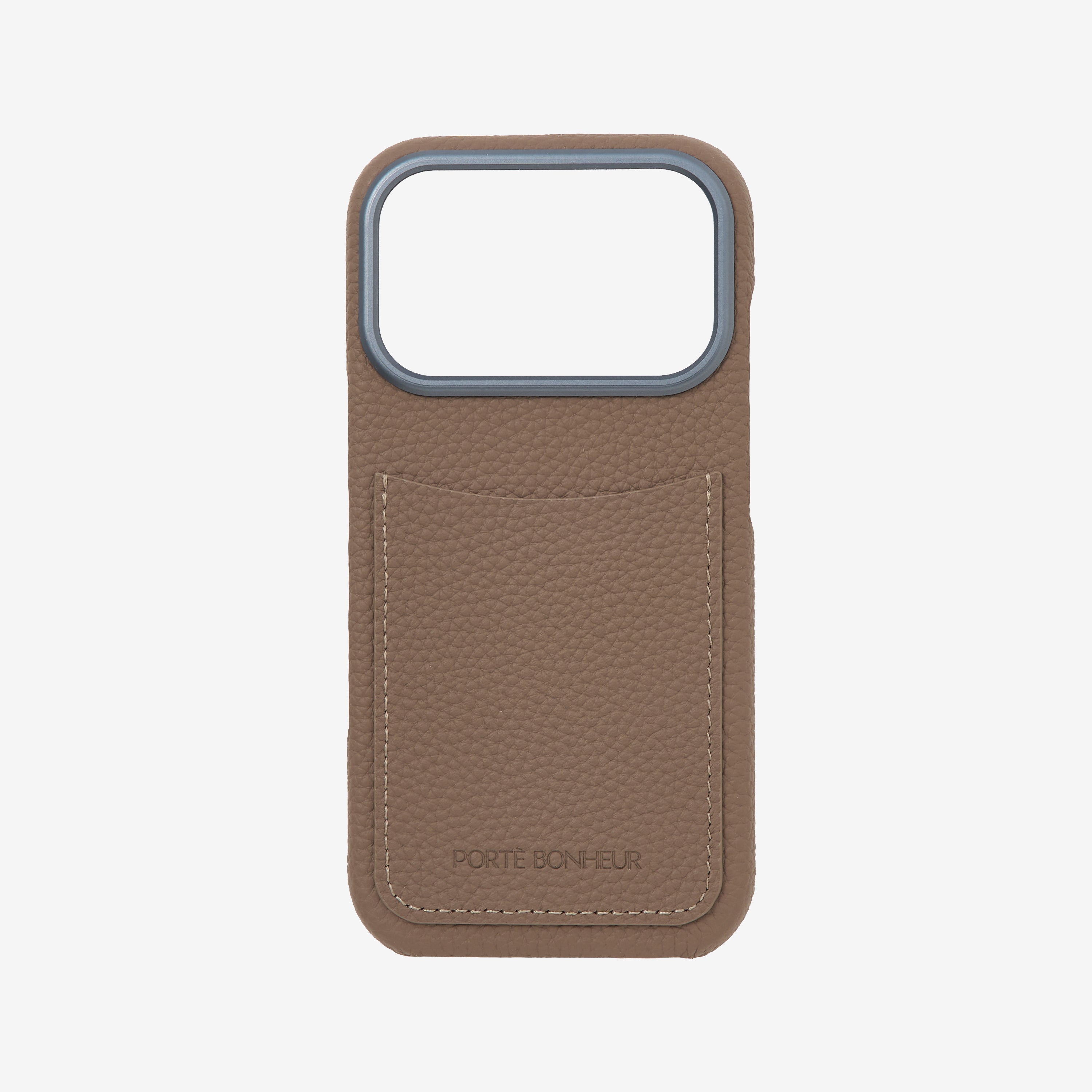 iPhone 17 Pro カード収納付き本革ケース｜ Back Cover Card Case