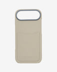 iPhone 17 Air｜ Back Cover Card Case｜グレージュ
