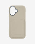 iPhone 17｜ Back Cover Card Case｜グレージュ
