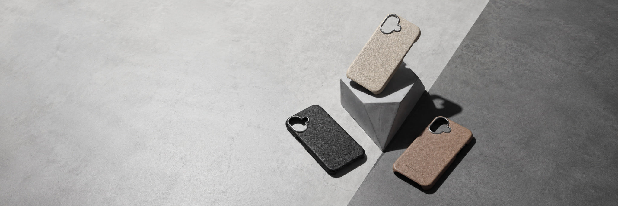 本革背面iPhoneケース｜Back Cover Case｜PORTÈ BONHEUR